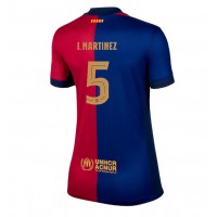 Maglia Calcio Barcelona Inigo Martinez #5 Prima Divisa Donna 2024-25 Manica Corta